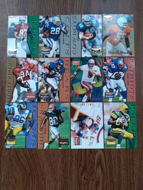 1995 Skybox 12 Card Football Lot